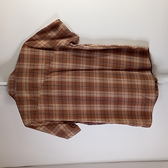 Volcom Modern Fit Button Up Plaid Shirt Men's Size L - Picture 7 of 14